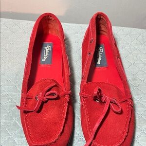 St. John's Bay Vibrant Red Footwear.  Size 8 1/2